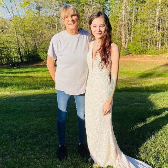 Sean Collection Cream Dress - Picture 5 of 5